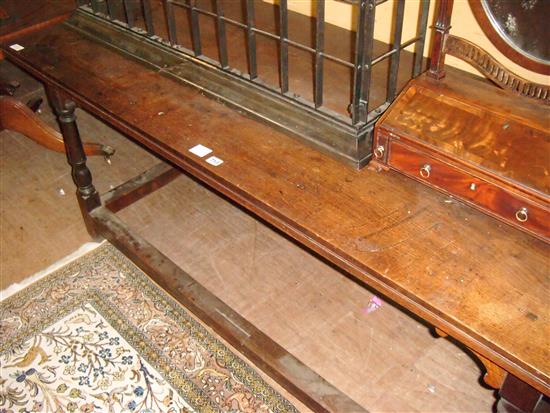 Oak refectory table